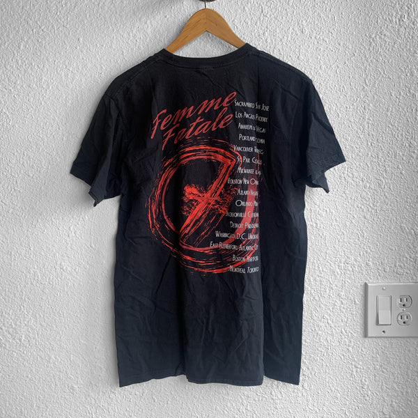 Britney Spears Femme Fatale Tour Concert Shirt Size M