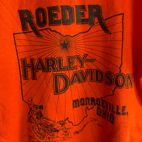 VTG - Child's Harley Davidson 1987 R.K.S. Inc. Sz - M 10-12 - #001