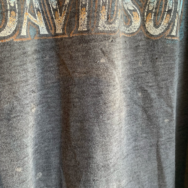 1980s Vintage 3D Emblem Harley Davidson Eagle Tee - Grail