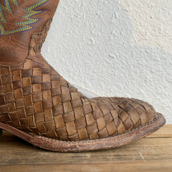 VTG Horse Power Men's Unbeweavable Western Boots - Broad Square Toe - 8.5 D Mens