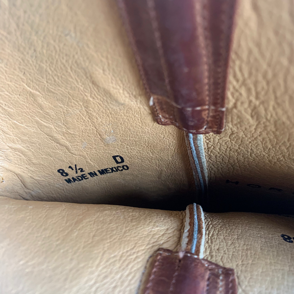 VTG Horse Power Men's Unbeweavable Western Boots - Broad Square Toe - 8.5 D Mens