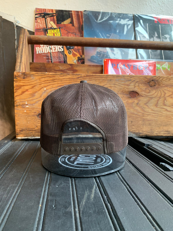 VTG Brown Blatg Trucker Hat #075