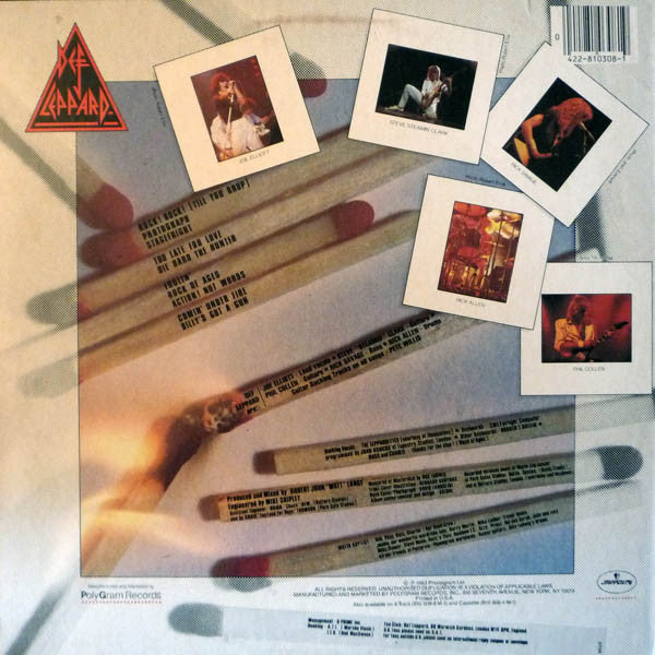 Def Leppard – Pyromania 83'