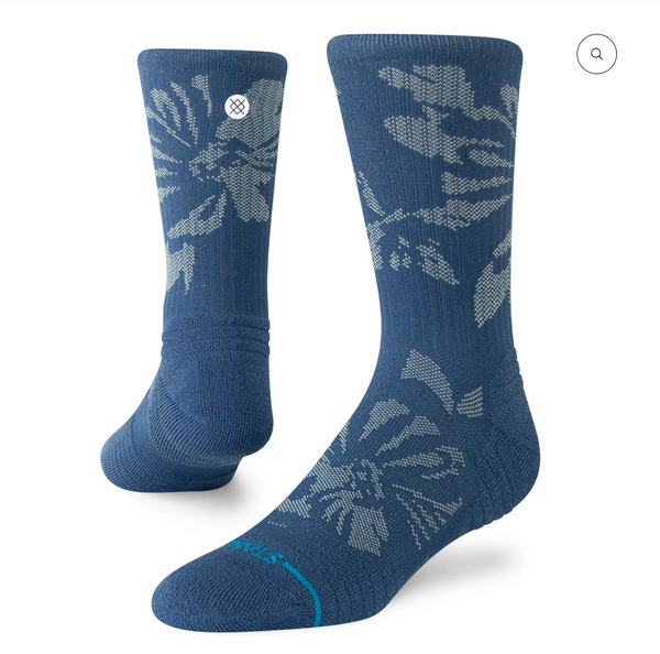 Flora Scan Mid Ribbed Crew