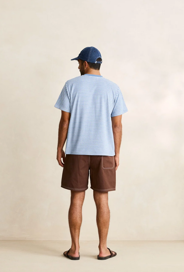 Vintage Terry Stripe SS T-Shirt