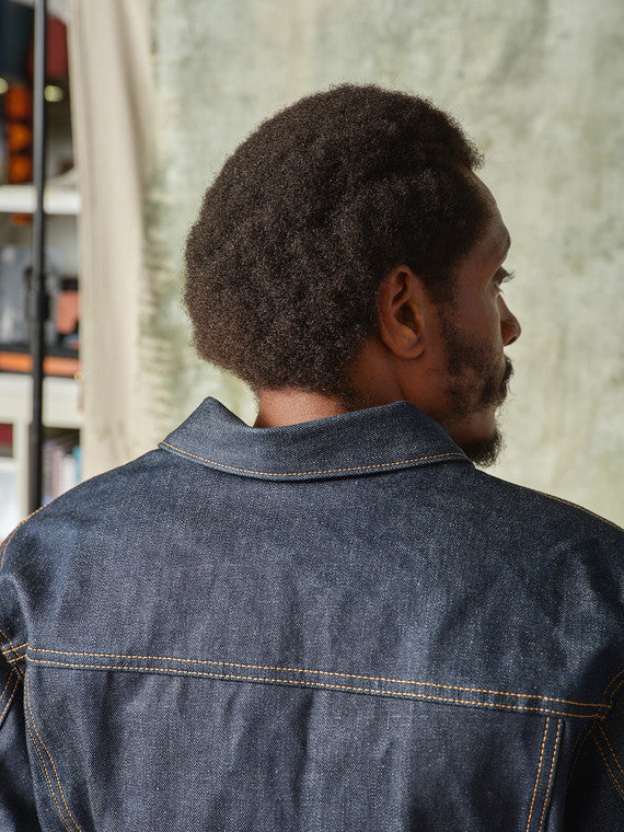 Jean Jacket Selvedge Denim 16.5 oz. with Blanket Lining