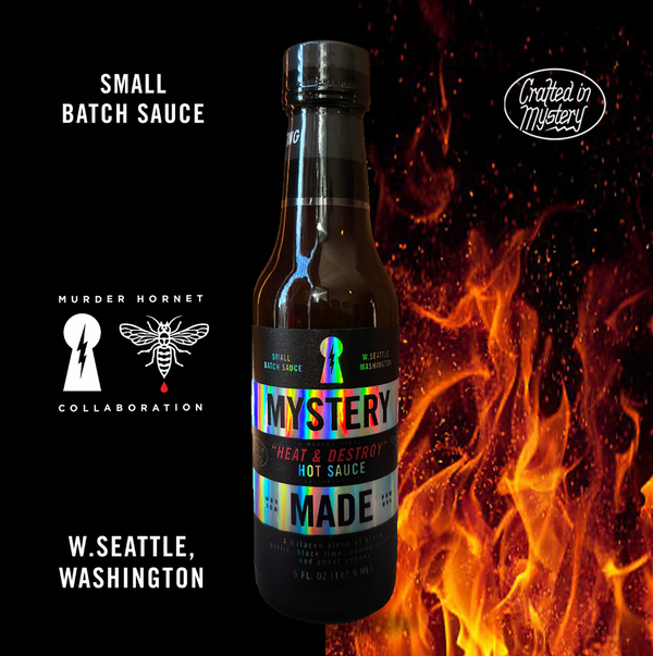 Heat & Destroy Hot Sauce - Mystery Made x Murder Hornet