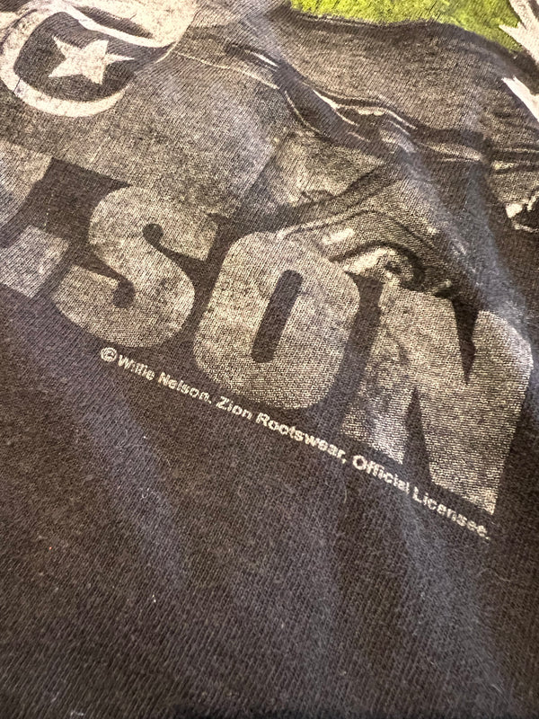 VTG Y2K Willie Nelson Joint Band Tee