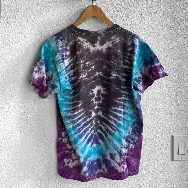 Vintage 90s Jim Morrison The Doors Tie Dye T-Shirt Fruit of the Loom Heavy Medium