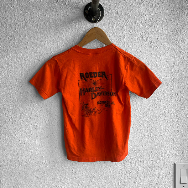 VTG - Child's Harley Davidson 1987 R.K.S. Inc. Sz - M 10-12 - #001