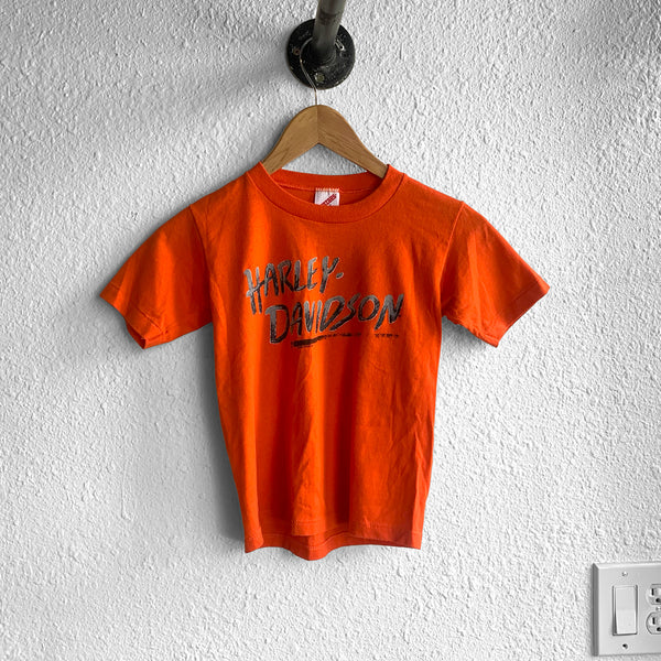 VTG - Child's Harley Davidson 1987 R.K.S. Inc. Sz - M 10-12 - #001