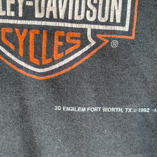 1992 Vintage 3D Emblem Harley Davidson American Classics Tee - Sleeveless