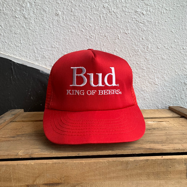 VTG 80's Budweiser King of Beers Hat - Snapback - #032