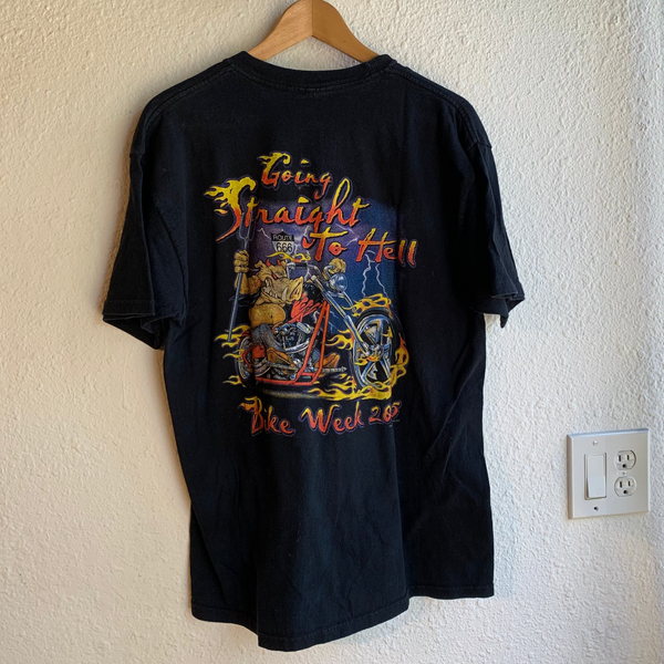 VTG Bike Week Daytona Beach 2005 Y2K Tee - L - #006