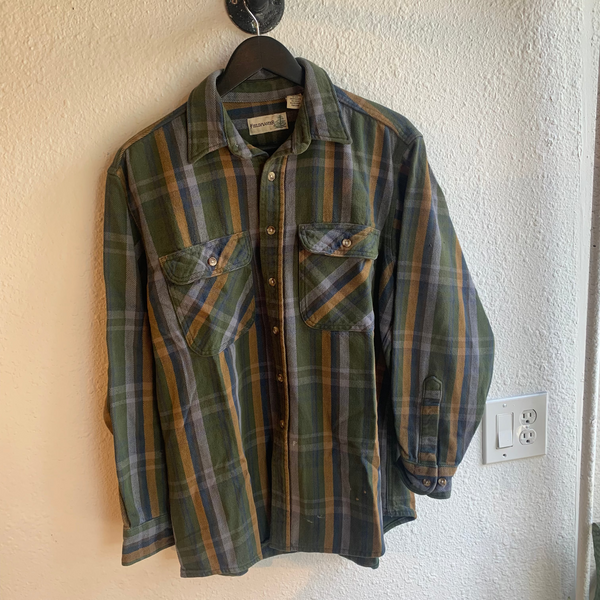 VTG 90's Heavy cotton fieldmaster flannel #056