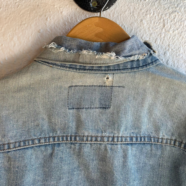 VTG 80's Thrashed Levis Type 3 Denim Jacket #062