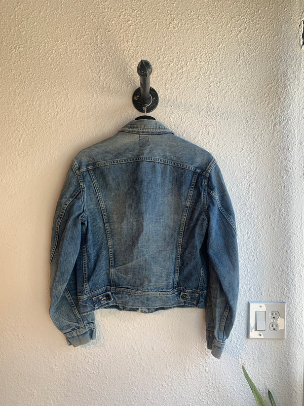 VTG 60's Lee Sanforized Denim Trucker Jacket #086