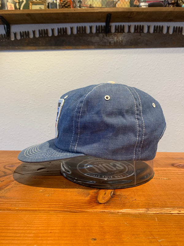 VTG 80's Denim 50 Yr Co-op Oil Company Hat #090