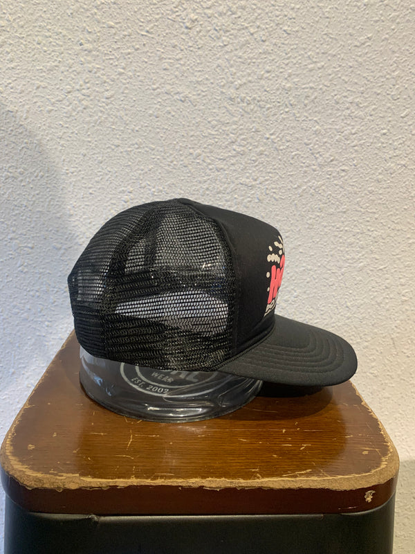 VTG Black and Pink Hawaii Trucker Hat #100