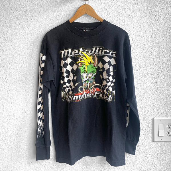 Vintage 1997 Metallica Gimme Fuel Long Sleeve Tee Size M - GRAIL #042