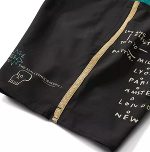 Chiller Basquiat 17" Mixtape Board short