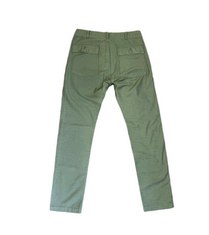 Fatigue Pant Olive Sateen Original Tapered Leg