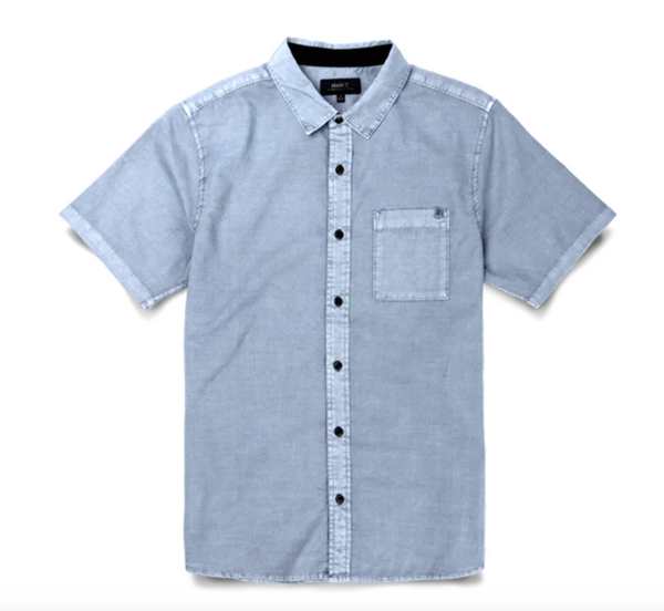 Made To Fade Short Sleeve Button Up Shirt