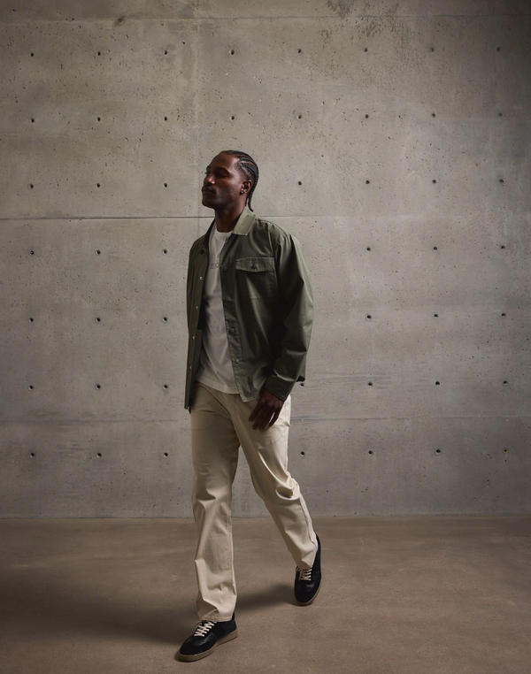 Twill Shirt Jacket