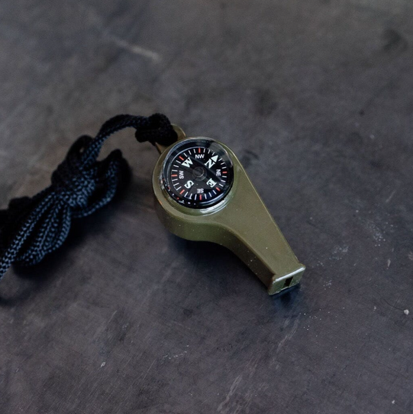 Lanyard Whistle + Thermometer