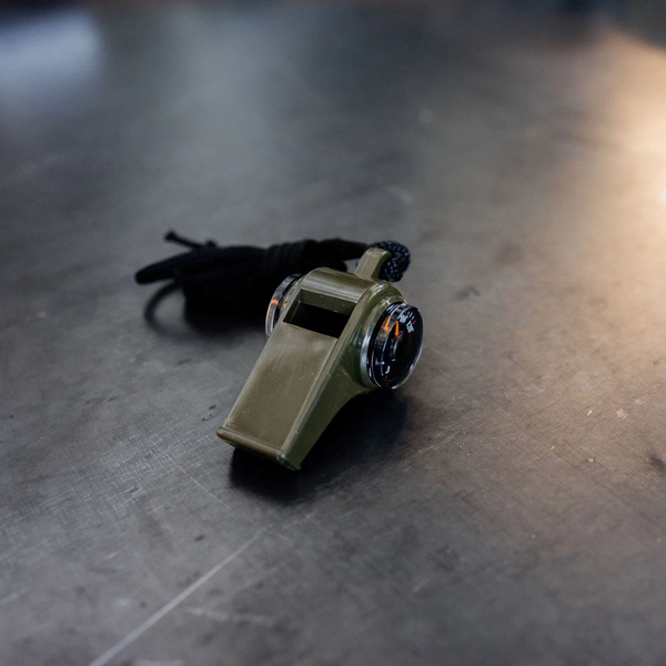 Lanyard Whistle + Thermometer