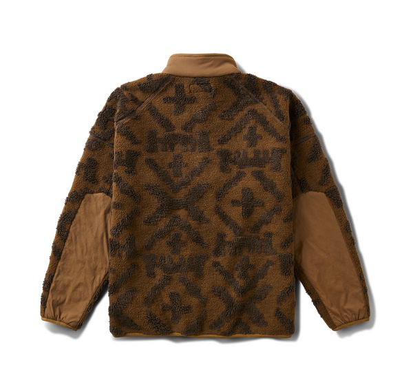 CAMPOVER JACQUARD SHERPA ZIP