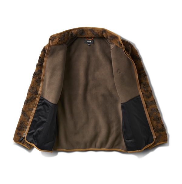 CAMPOVER JACQUARD SHERPA ZIP
