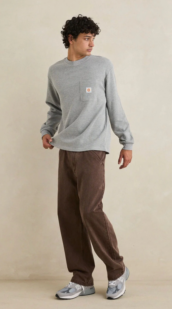 VINTAGE PKT LS WAFFLE