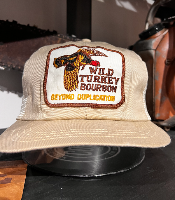1980s Vintage Wild Turkey Bourbon Trucker- Grail