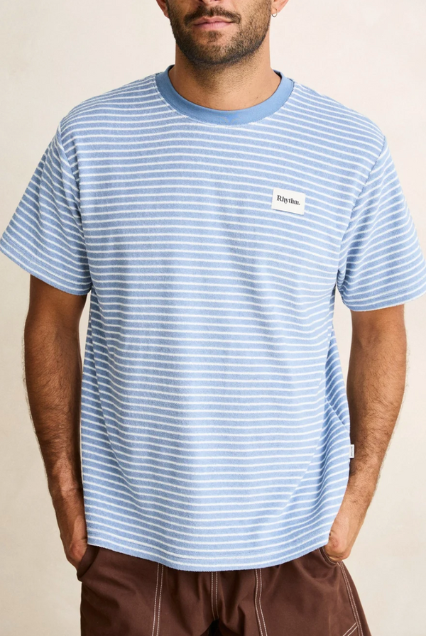 Vintage Terry Stripe SS T-Shirt