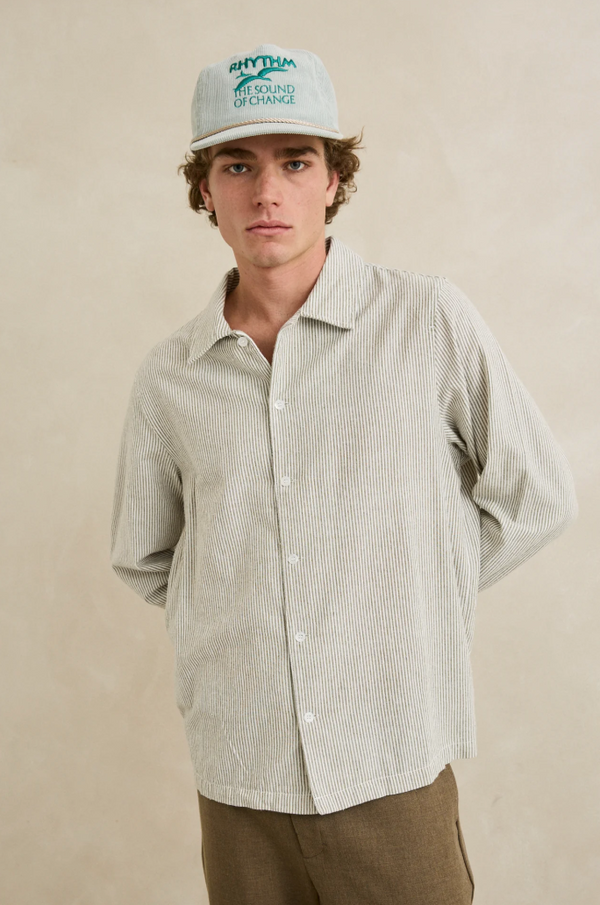 Bank Stripe LS Shirt