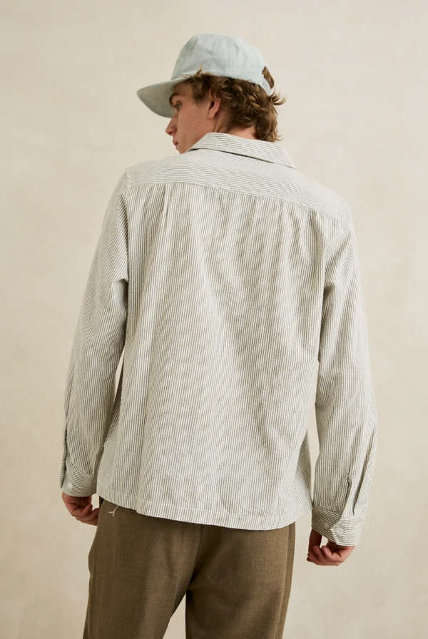 Bank Stripe LS Shirt
