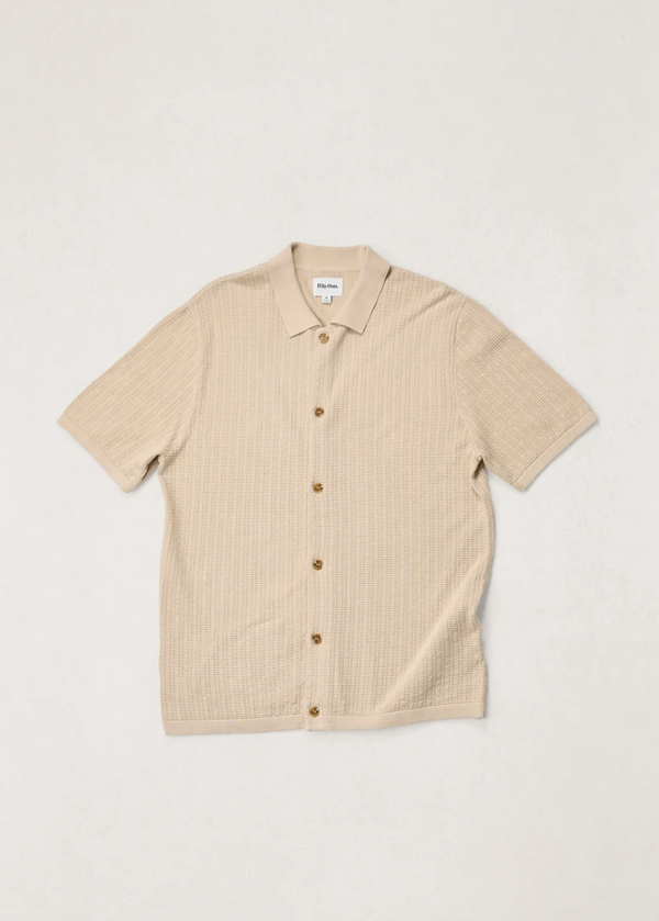 Textured Knit SS Shirt