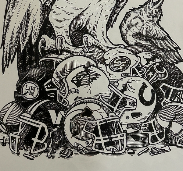 Seahawks - SB60 Darkside Tee - Limited Edition