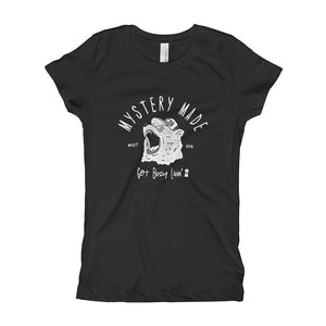 Youth Angry Bear Girl's T-Shirt